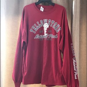 Mountain man big Yellowstone shirt. Never worn.